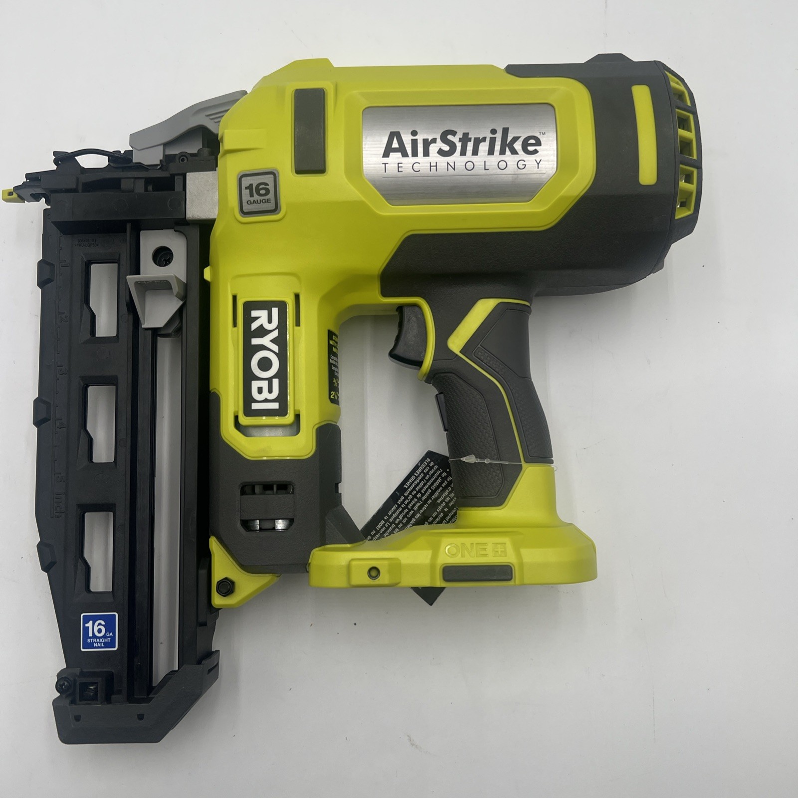 Ryobi ONE+ 18V 16-Gauge Cordless AirStrike Finish Nailer (Tool Only) - F3