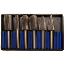 kit 6 rotary cutters hss - code bgs1604 KRAFTMANN workshop