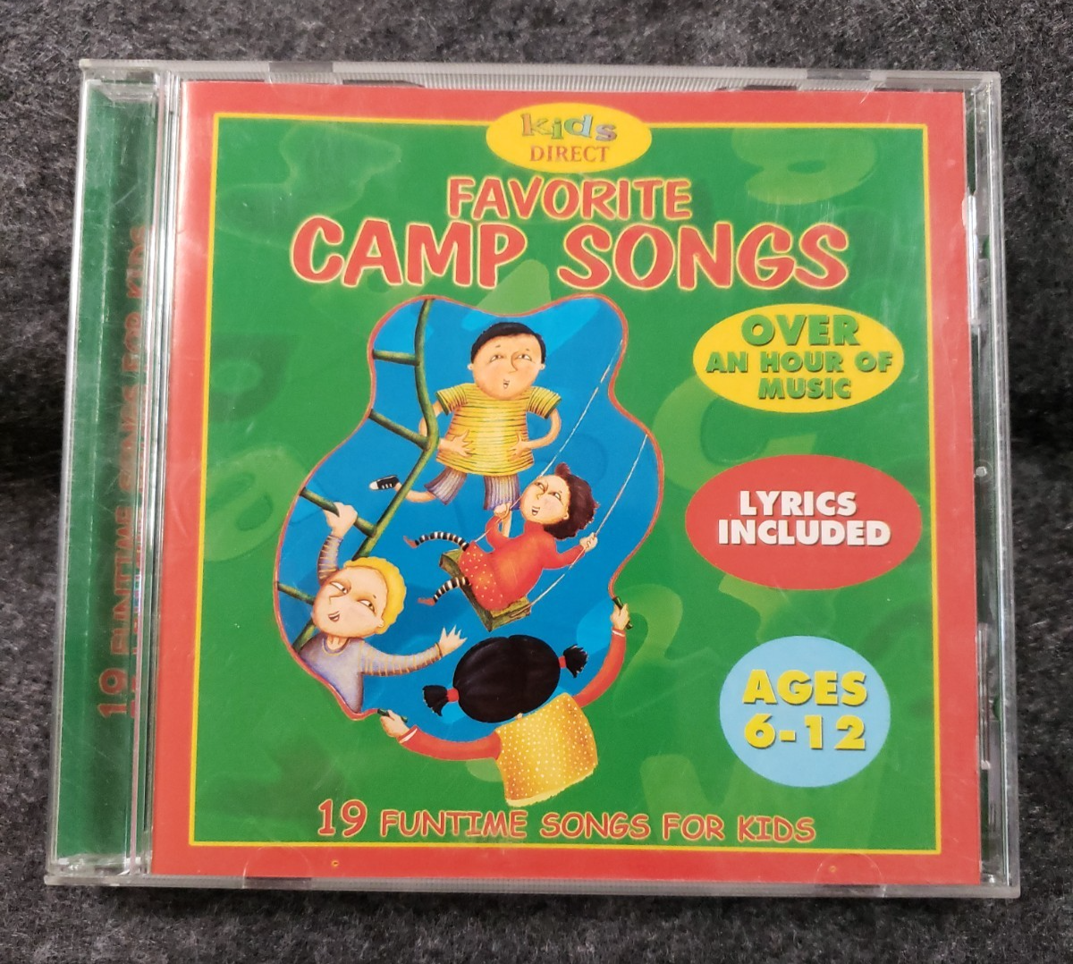 Kids Direct Favorite Camp Songs CD 19 Funtime Songs for Kids
