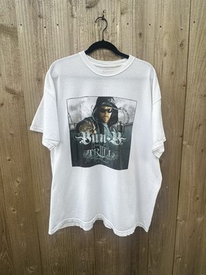 Bun B Trill UGK Pimp C Rap A lot Records Vtg Y2K Texas Rap Band T Shirt XL