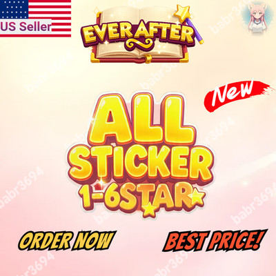   MOGO Stickers Go All 1-6 Star   Ever After Album | Fast    Best Price