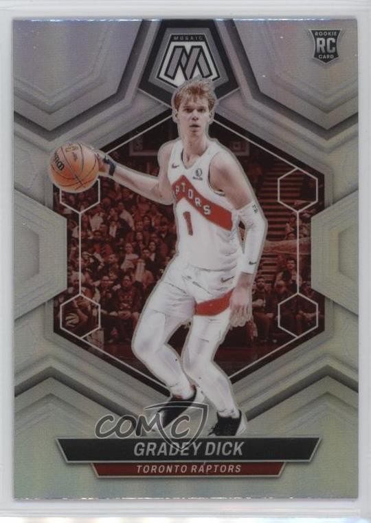 2023-24 Panini Mosaic Rookies Silver Prizm Gradey Dick #239 18jt