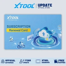 XTOOL Official Update Subscription D7/D8 Diagnostic Scanner One Year Update Fee