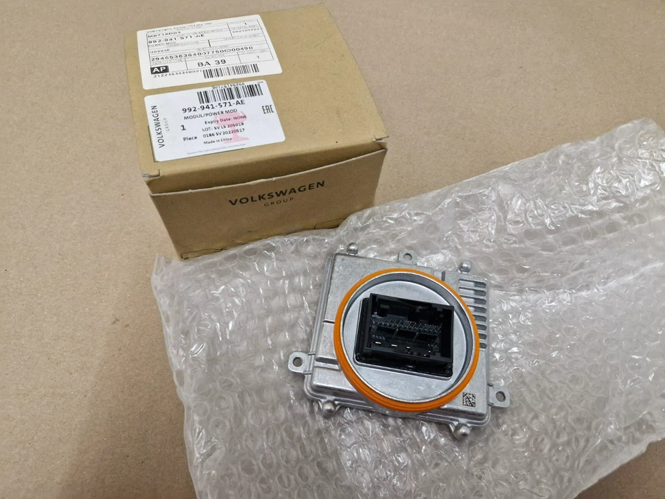 VW Golf Headlight Ballast Control Module Unit 992941571AE Audi 2020-on Genuine - Image 2 of 4