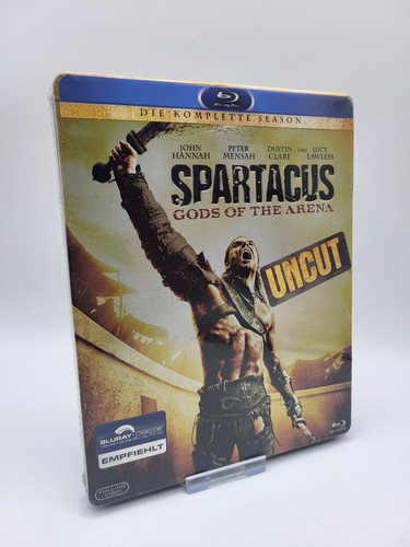 SPARTACUS GODS OF THE ARENA Blu-Ray Steelbook aus Sammlung NEU OVP RARITÄT