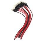10Pcs 5.5*2.1mm Male DC Power Plug Connector CCTV PSU Pigtail CABLE Jack 12V