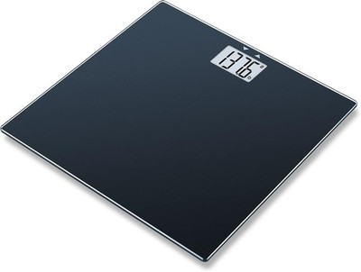 Beurer GS435B Bluetooth Glass Scale with BMI Measurement, Black