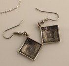 Vtg Sterling Silver Celtic Knot Necklace & Earrings, 20", 8.13g — photo 4