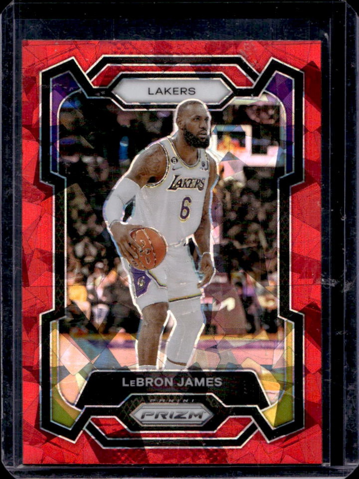 LeBron James 2023 Prizm #63 Red Ice Price Guide - Sports Card Investor