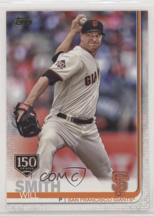 2019 Topps 150th Anniversary Will Smith Tony Watson ( Pictured) #203 ff8
