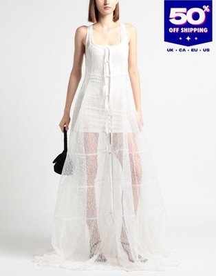 chinese dress ladies La Saudade Floral-Embroidered Tulle Dress Black  O'RADIANCE
