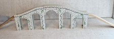 Thomas Wooden Railway Brio Compatible Arched Stone Bridge