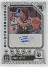 2023-24 Panini Donruss Optic Signature Series Robin Lopez #SS-LPZ Auto 07sf