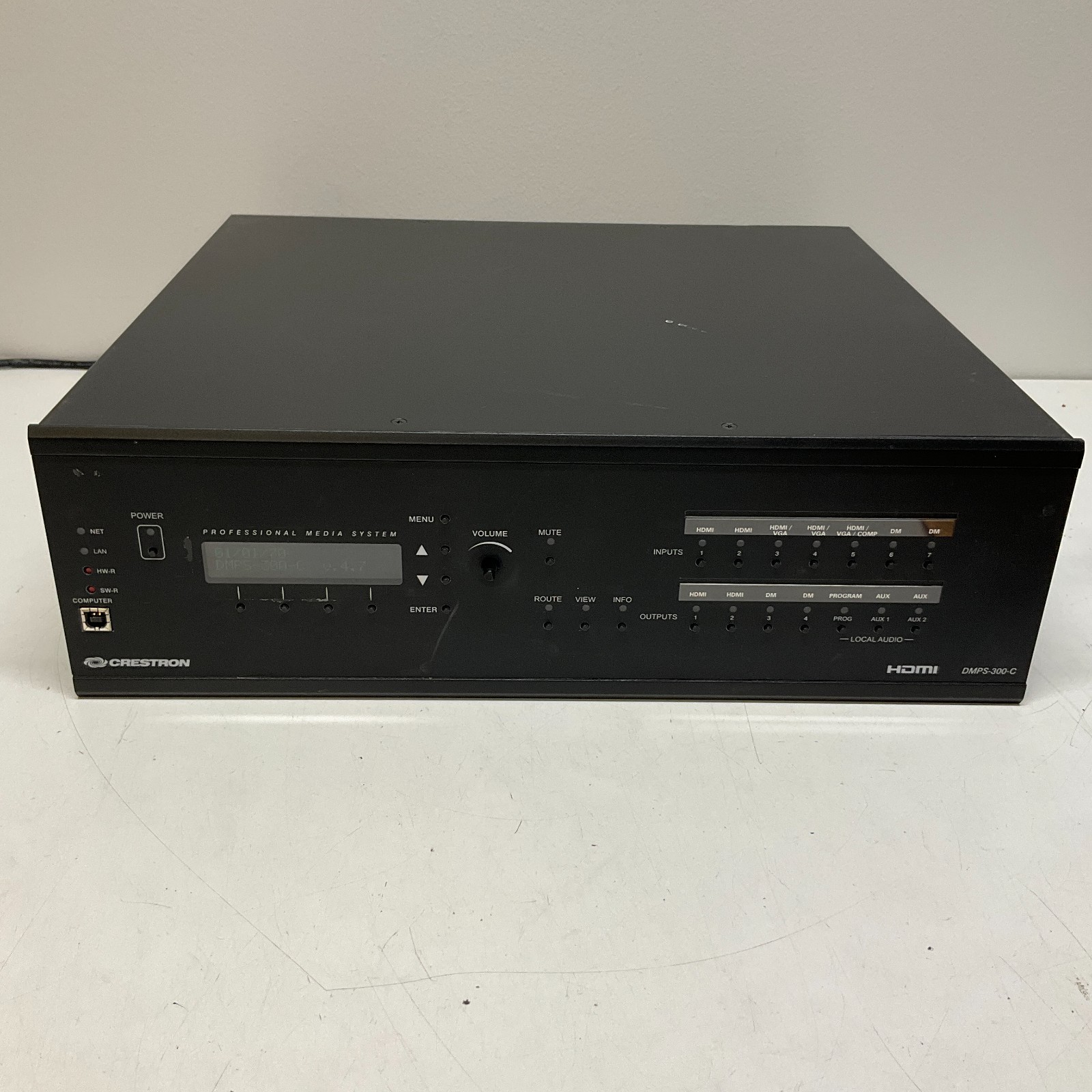 Crestron DMPS3-300-C 3-Series DigitalMedia Presentation System Tested