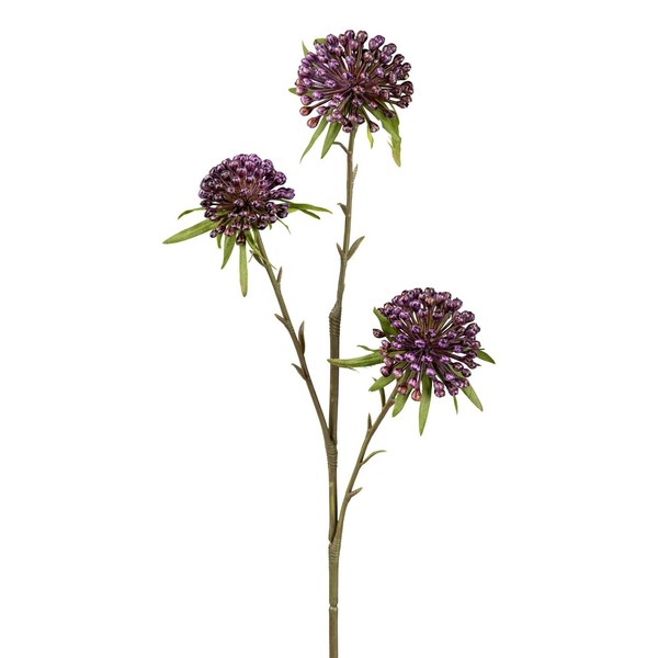 Kunstblume Allium, 4Er Set, Farbe Lila, HöHe Ca. 62 Cm-image