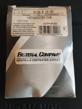 9/16-12 Nc Hexagon Die Solid High Carbon Steel Made In USA