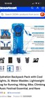 Mubasel Gear Hydration Backpack 2L Water Bladder Black/Clear Lightweight — photo 8