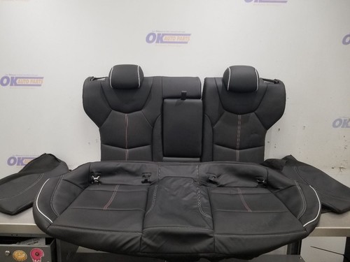 23 CADILLAC CT5 V BLACKWING PERFORMANCE REAR SEAT COVER SET BLACK LEATHER - Picture 2 of 12