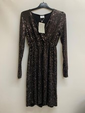 Mamalicious Black Sequin Dress Mamalicious Dresses New Amazing Value Free P&P