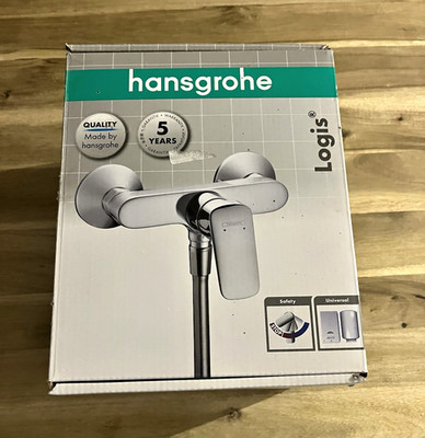 hansgrohe Logis Brausearmatur Wandmontage Chrom 150 mm Safety EasyFitting