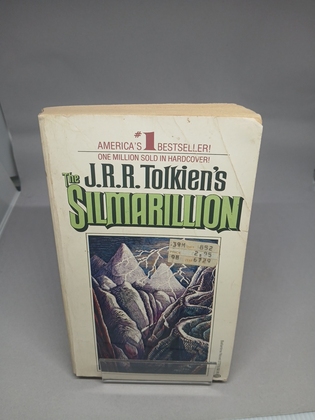 The Silmarillion by J.R.R. Tolkien, 1st Ballantine Books PB Edition March 1979