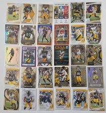 30 Card Team Lot Pittsburgh Steelers T.J. Watt, Plaxico Burress, Big Ben, Bettis