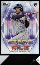 2023 Topps #SMLB-43 Oscar Gonzalez Stars of MLB Cleveland Guardians
