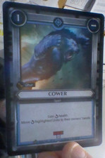 Warhammer Age Of Sigmar Champions Savagery TCG  : Cower    FOIL