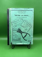 DIETRO LA PINZA MANUALE DI CONTROLLERIA ANGALONE MARIO FERROVIE DELLO STATO 1988