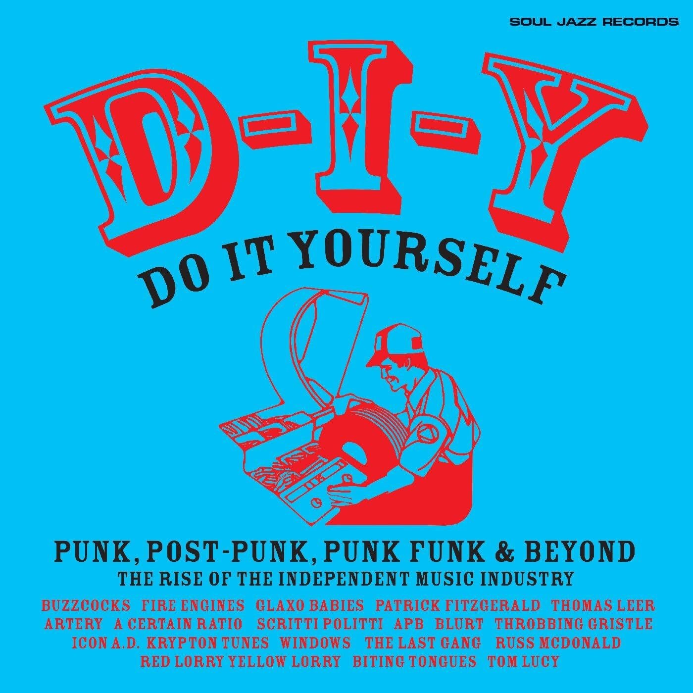 Various Artists D-I-Y: Do-It-Yourself: Punk, Post-punk, Punk Funk & B (Vinyl LP)