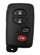 Replacement Key Fob Case Shell Fit for Toyota Highlander Venza 2008-206 1