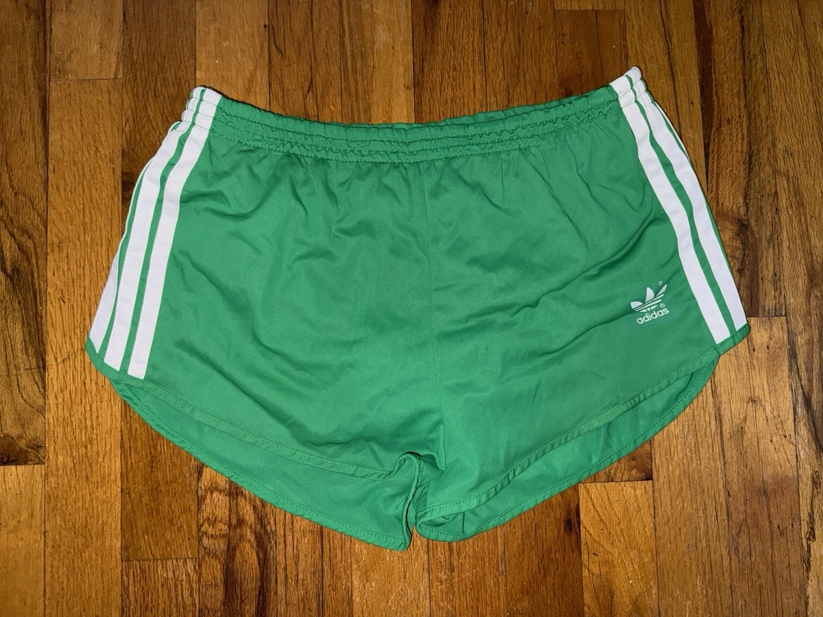 Green Nylon Regular Size Vintage Shorts for Men for sale | eBay