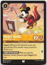 Mickey Mouse - Leader of the Band 15/204 Uncommon Ursula's Return Lorcana NM