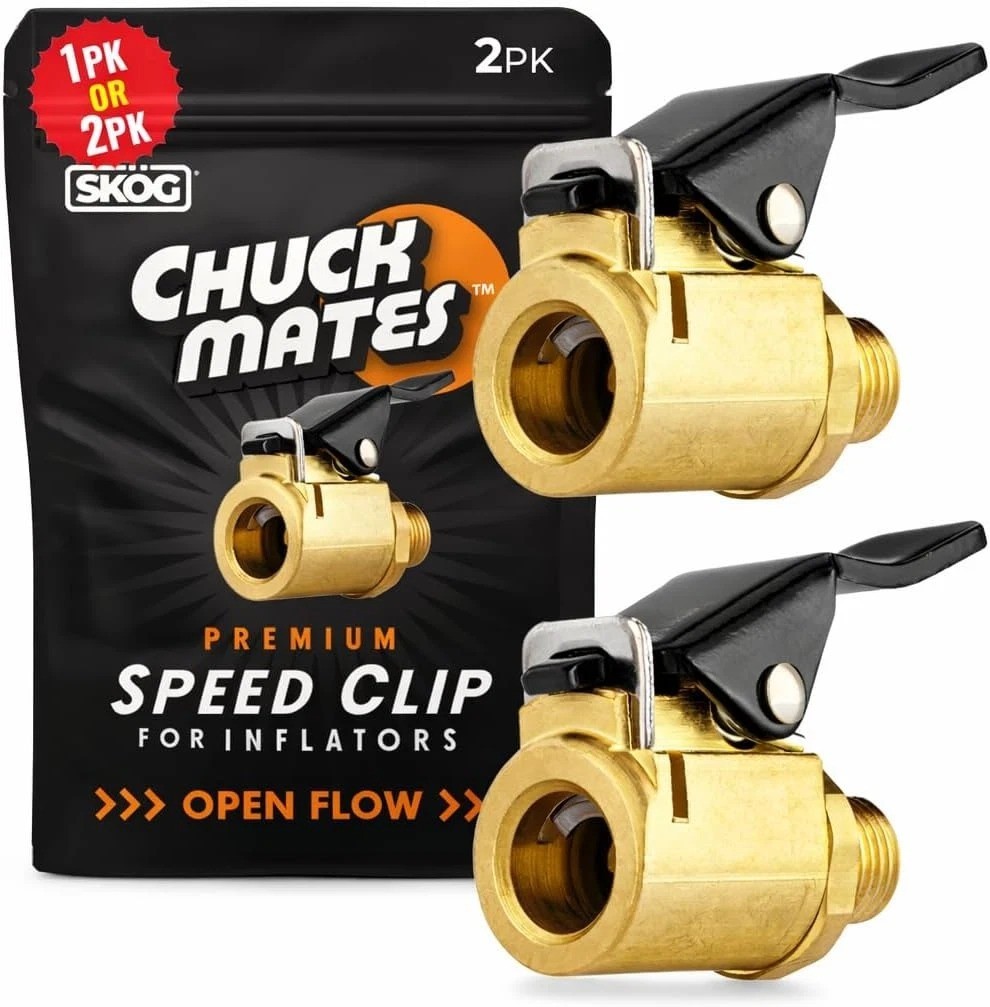 Premium Quick Connect Tire Inflator Air Chuck Locking Adapter for Air Compressor