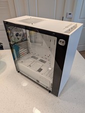 NZXT S340 ELITE ATX Mid Tower Case, White