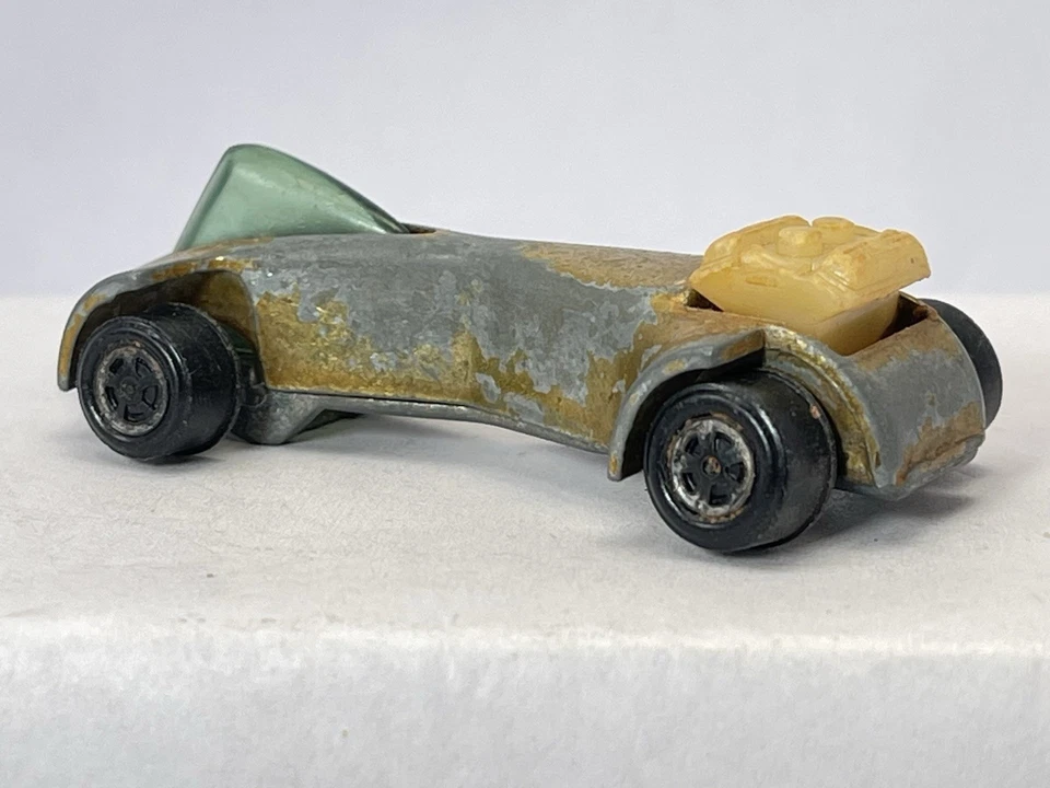 De colección Original 1970 Johnny Lightning Topper Era Redline EE. UU. Avispa Oro 1:64 Foto 4 de 4