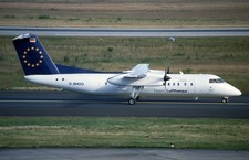 MO1401   Aircraftslide/Dia   Team Lufthansa   DHC-8-314Q Dash 8    D-BHOQ