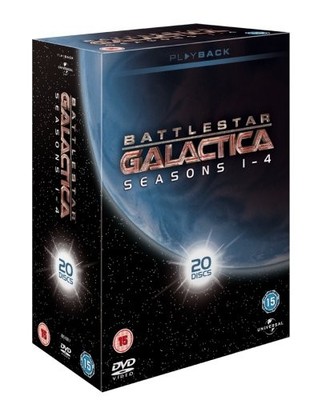Battlestar Galactica - Series 1-4 [DVD] - DVD  9QVG The Cheap Fast Free Post