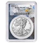 2023-S $1 1-oz Proof American Silver Eagle PCGS PR70DCAM FS Eagle Frame