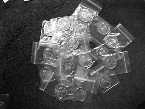 20 - 2000 S PROOF SOUTH CAROLINA STATE  QUARTERS FROM PROOF SETS - CLAD LOT