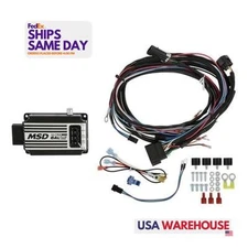 Msd Ignition 65233, Kit Black Aluminum Ultra 6Al Plus Ignition Box - Black Finis