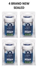 GE MWF Genuine Plastic Sealed Refrigerator Water Filter - Lot of 4 BRAND NEW