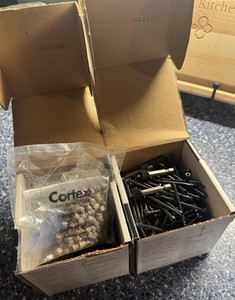 TimberTech Cortex Hidden Plug Fasteners Dark Teak 2 1/2" 400+ PLUGS 275 SCREWS