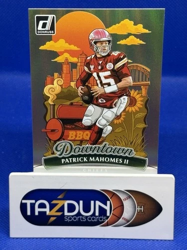 2025 Panini Donruss Patrick Mahomes II Downtown! #8 SSP Chiefs Read Description