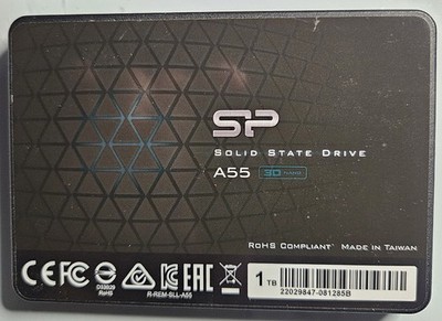 Silicon Power A55 SATA SSD  1 TB  2.5'' Form Factor 98% Health