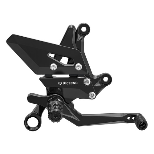 Aluminum Rearsets Foot Pegs Footrest Shift Rod for KTM 1290 Super Duke R 20–24 - Picture 9 of 10