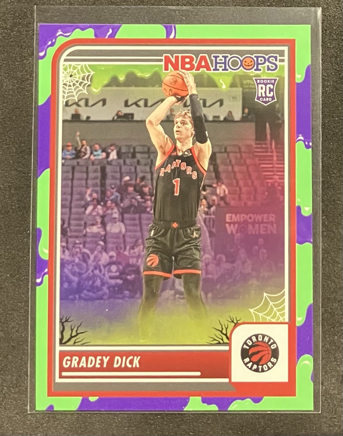 2023-24 Panini Haunted Hoops - Gradey Dick #251 Slime (RC) Toronto Raptors