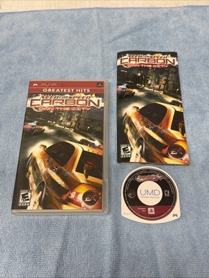 Need for Speed: Carbon -- Own the City (Sony PSP, 2006) Tested CIB