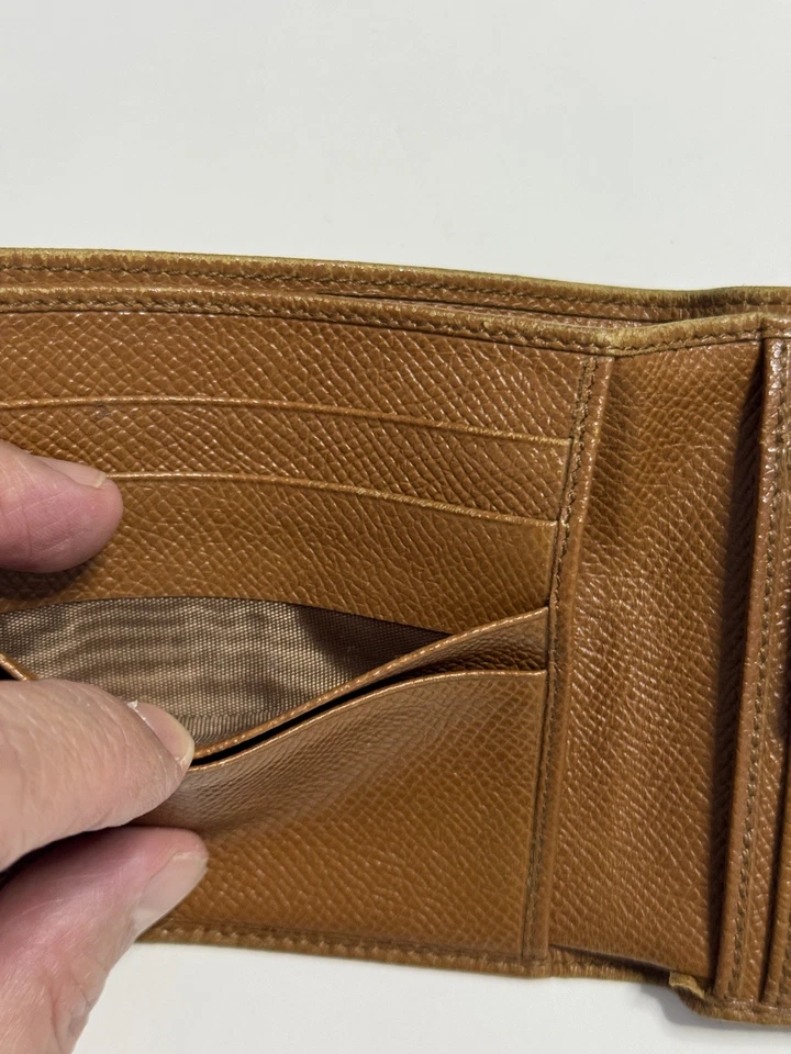 Cartera Bvlgari Hombre Italiana Marrón  Foto 4 de 4