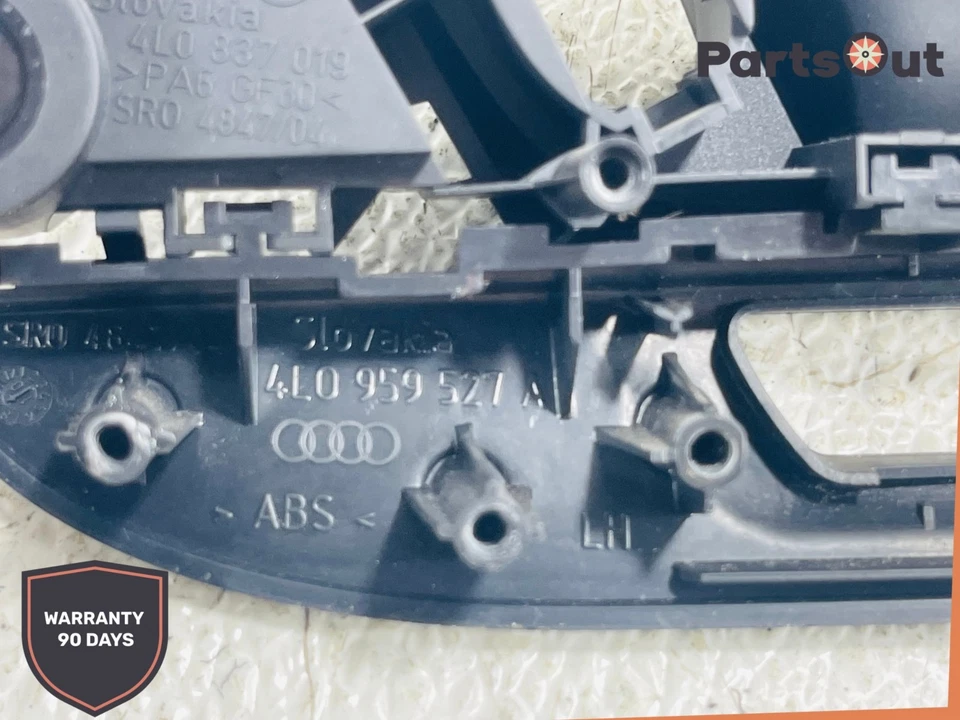 2013 Audi Q7 4L  Front Left Interior Door Opening Handle Black 4L0959527A - Image 2 of 4